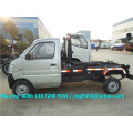 ChangAn mini chariot à ordures, camion à ordures de capacité de 2 tonnes avec moteur essence 53HP